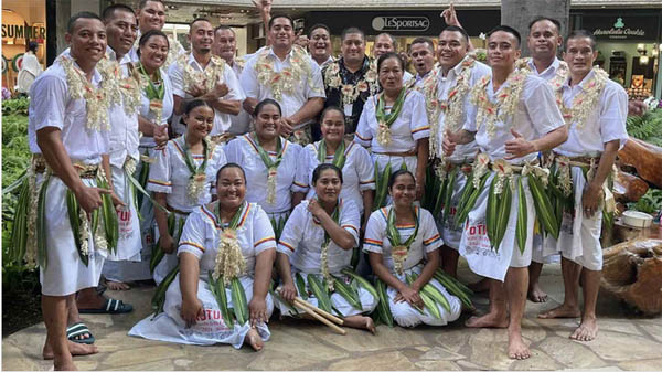 Rotuman group at Pacific Arts Festival