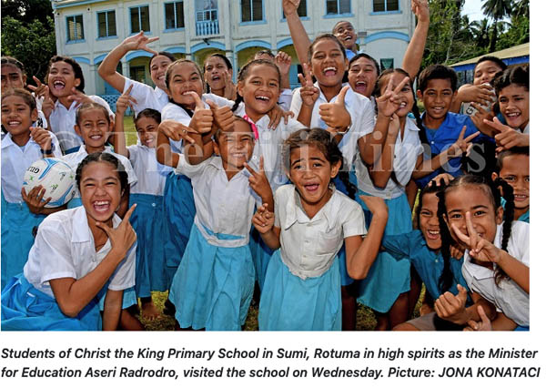 Sumi School students